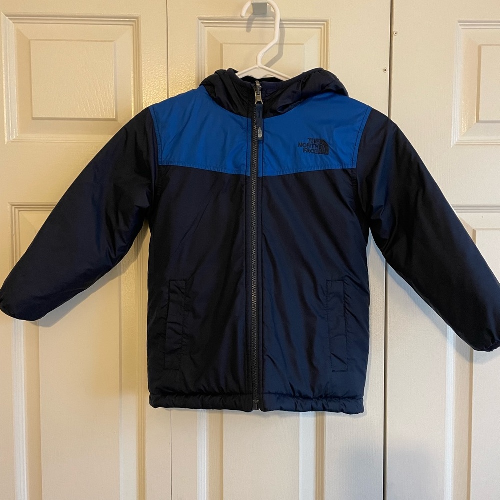 Reversible boys North Face jacket XXS